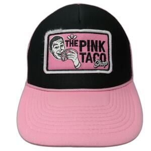 Spirit Trucker Hat Pink One Size The Pink Taco Shop Graphic Mesh Back Foam